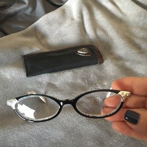 Brighton reader glasses with case